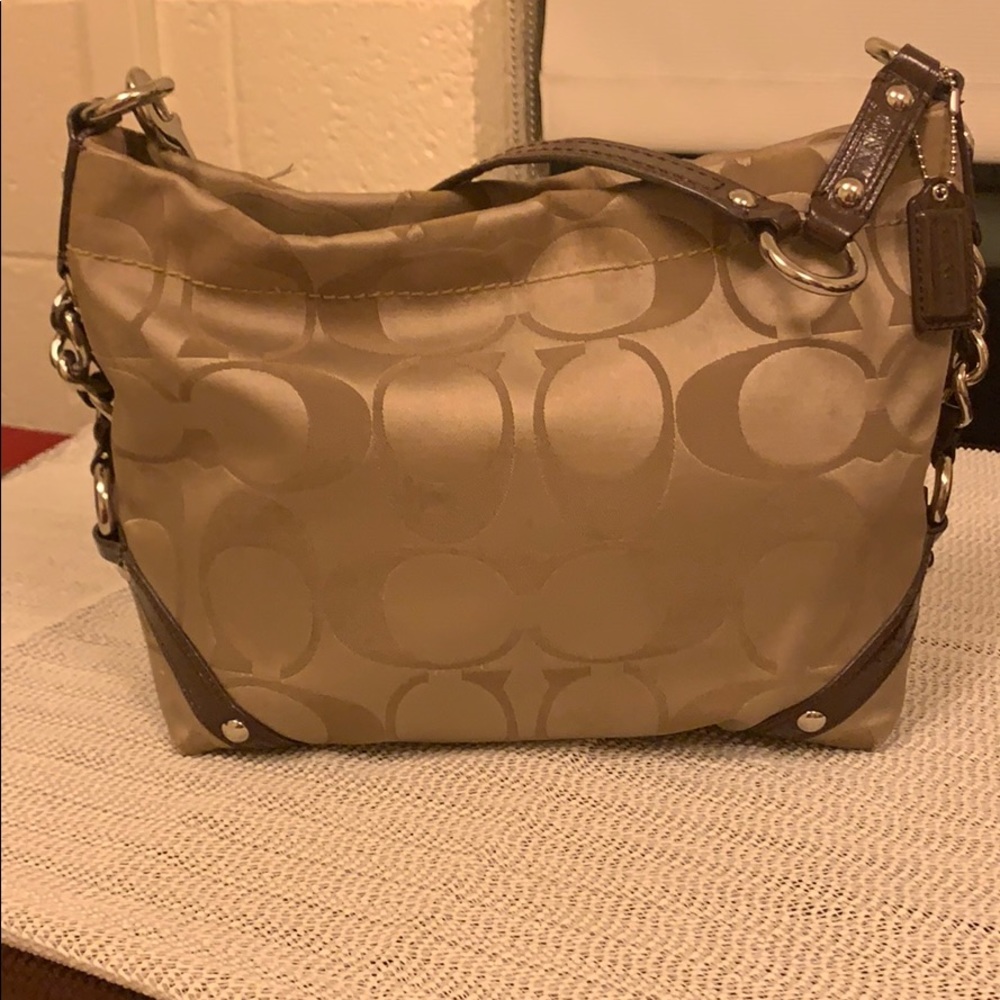 Coach hobo bag.